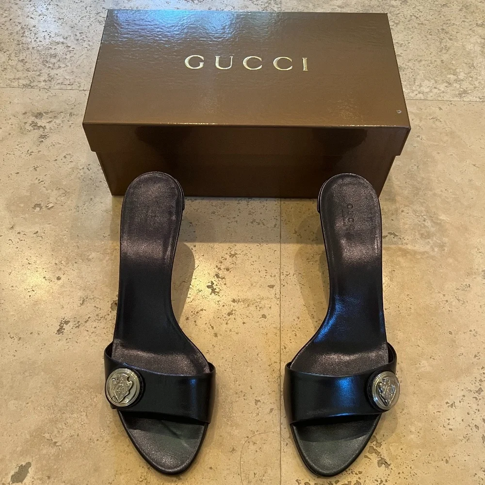 New In Box - Gucci Kitten Heels - Picture 2 of 8